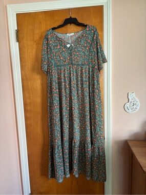 NWT Rusty Dusty Boho Dress 2XL